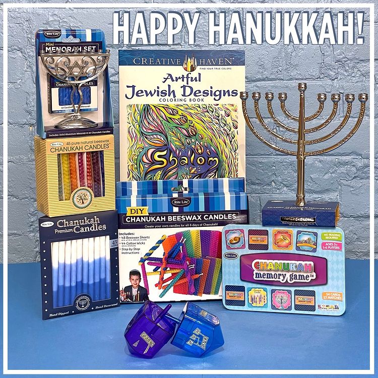 Chanukah Beeswax Candle Making Kit - Makes 9 Candles, Hanukkah Arts and  Craft Project