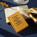 Brass Monkey Mini Notebook - A Tiny Diary for Tiny Thoughts