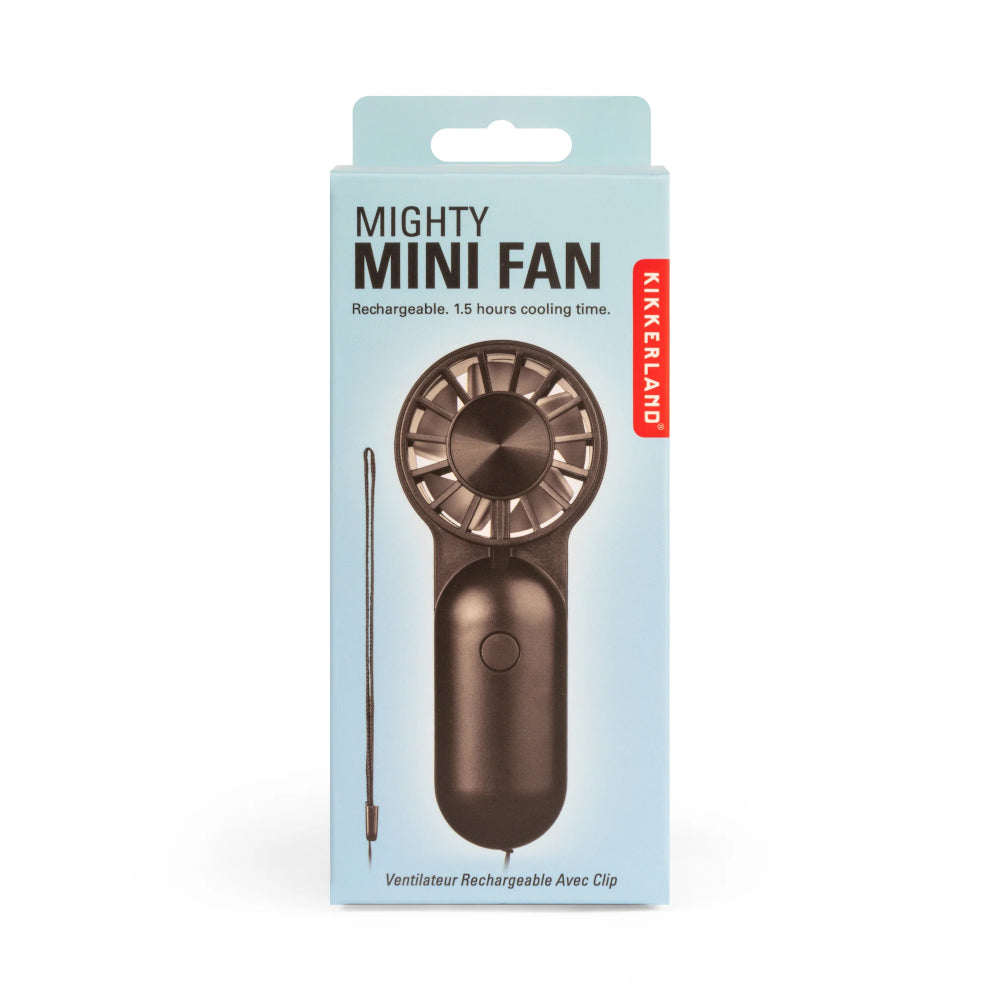 Kikkerland Mighty Mini Fan – Midoco Art & Office Supplies