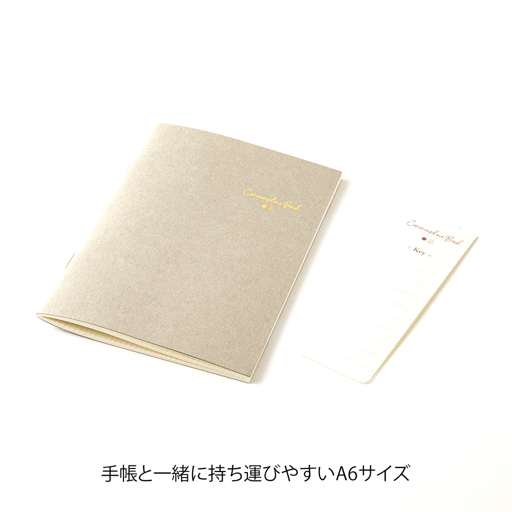 Midori Commonplace Book A6 - Grey – Midoco Art & Office Supplies