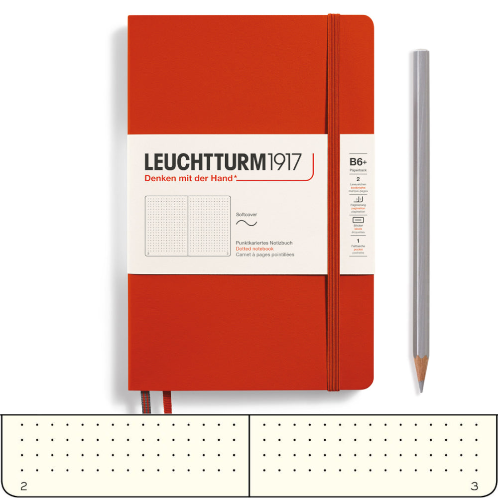 Leuchtturm1917 B6+ Paperback Notebooks - Dotgrid – Midoco Art