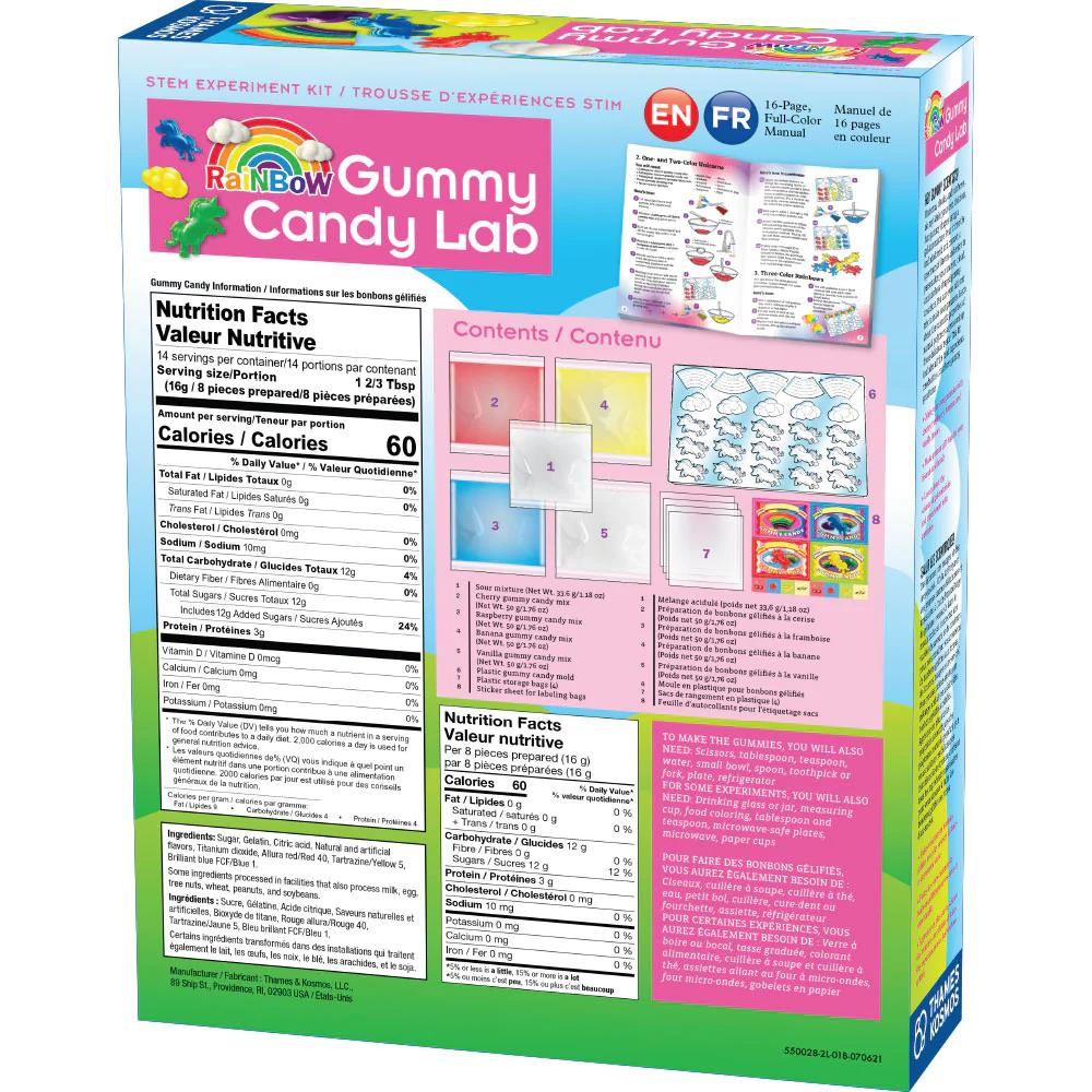 Thames & Kosmos Rainbow Gummy Candy Lab Midoco Art & Office Supplies