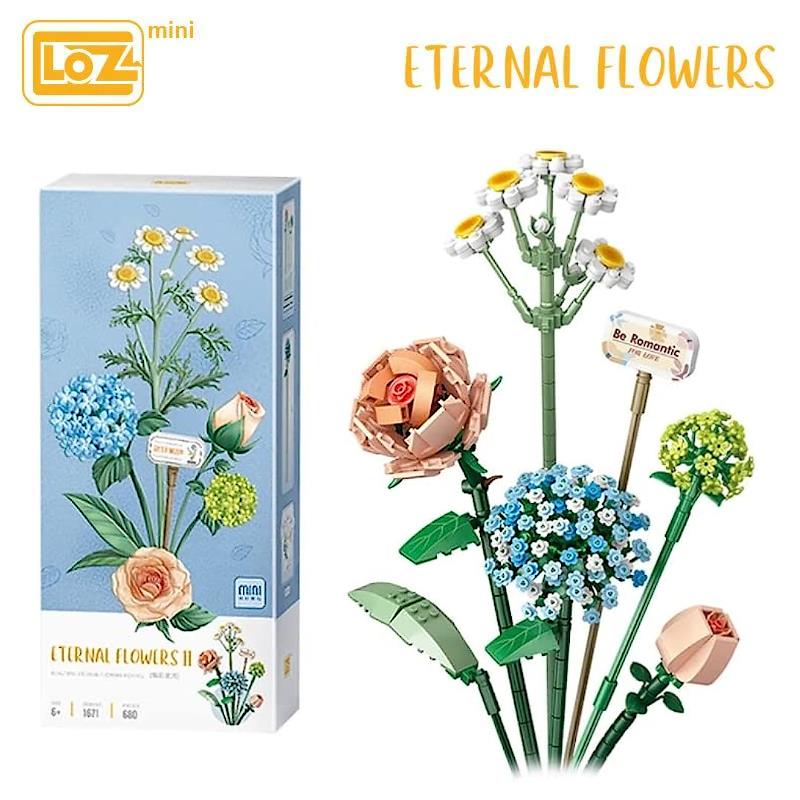 LOZ Mini Block Kit Eternal Chamomile Bouquet – Midoco Art