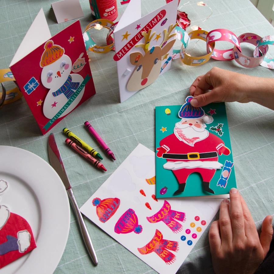 Talking Tables Make Your Own Christmas Card Kit 12pk – Midoco Art ...