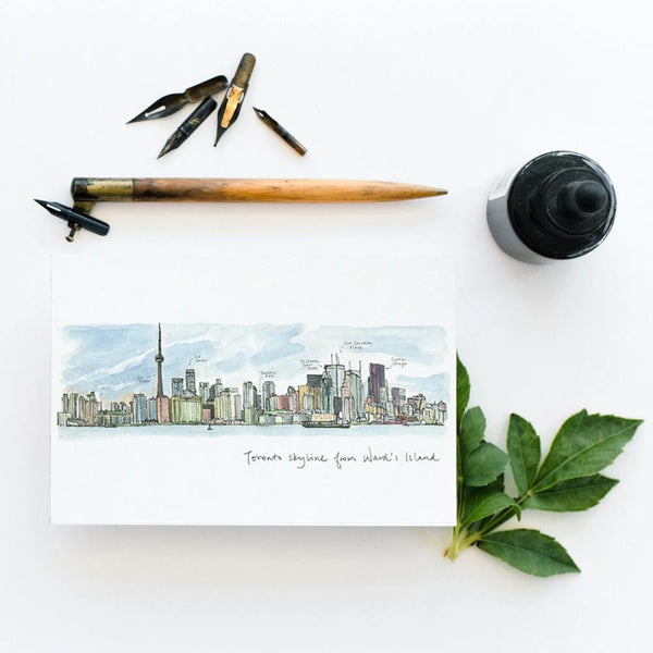 Gotamago Postcard - Toronto Skyline