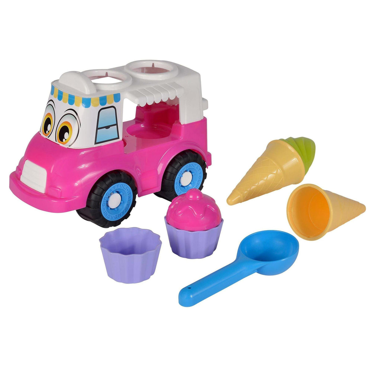 Androni Giocattoli Ice Cream Truck Toy Set Midoco Art & Office Supplies
