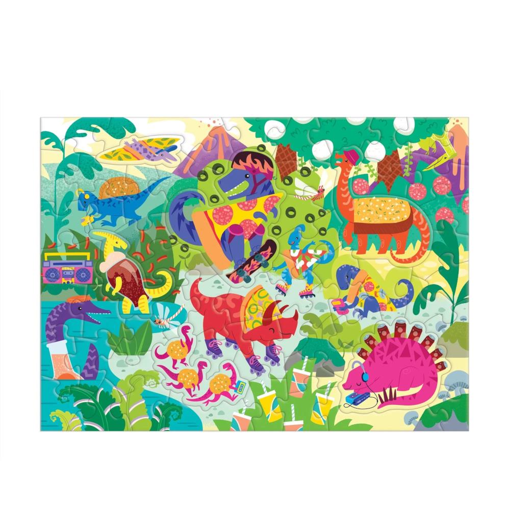 Mudpuppy 60pc Scratch & Sniff Puzzle - Pizzasaurus – Midoco