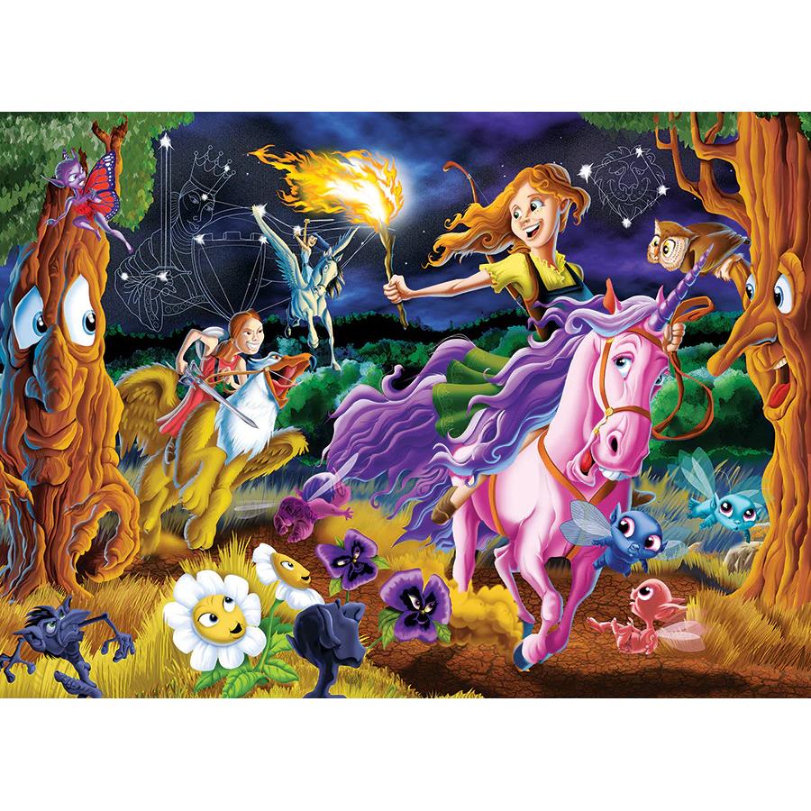 Cobble Hill 350pc Family Puzzle - Mystical World – Midoco Art