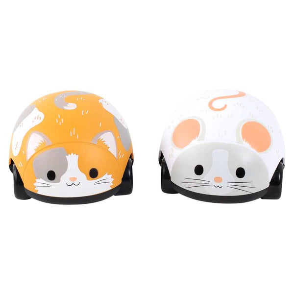 Tiger Tribe Pull-back Racers - Cat and Mouse