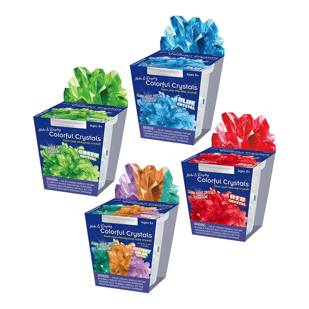 MONNALI ♡ CRYSTAL PACK 200g Thames & Kosmos Make & Display: Colorful Crystals, Assorted