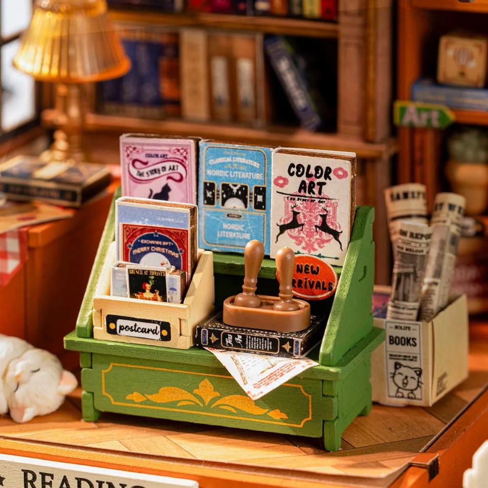 Robotime Rolife DIY Mini Model Kit The Muse Bookshop – Midoco