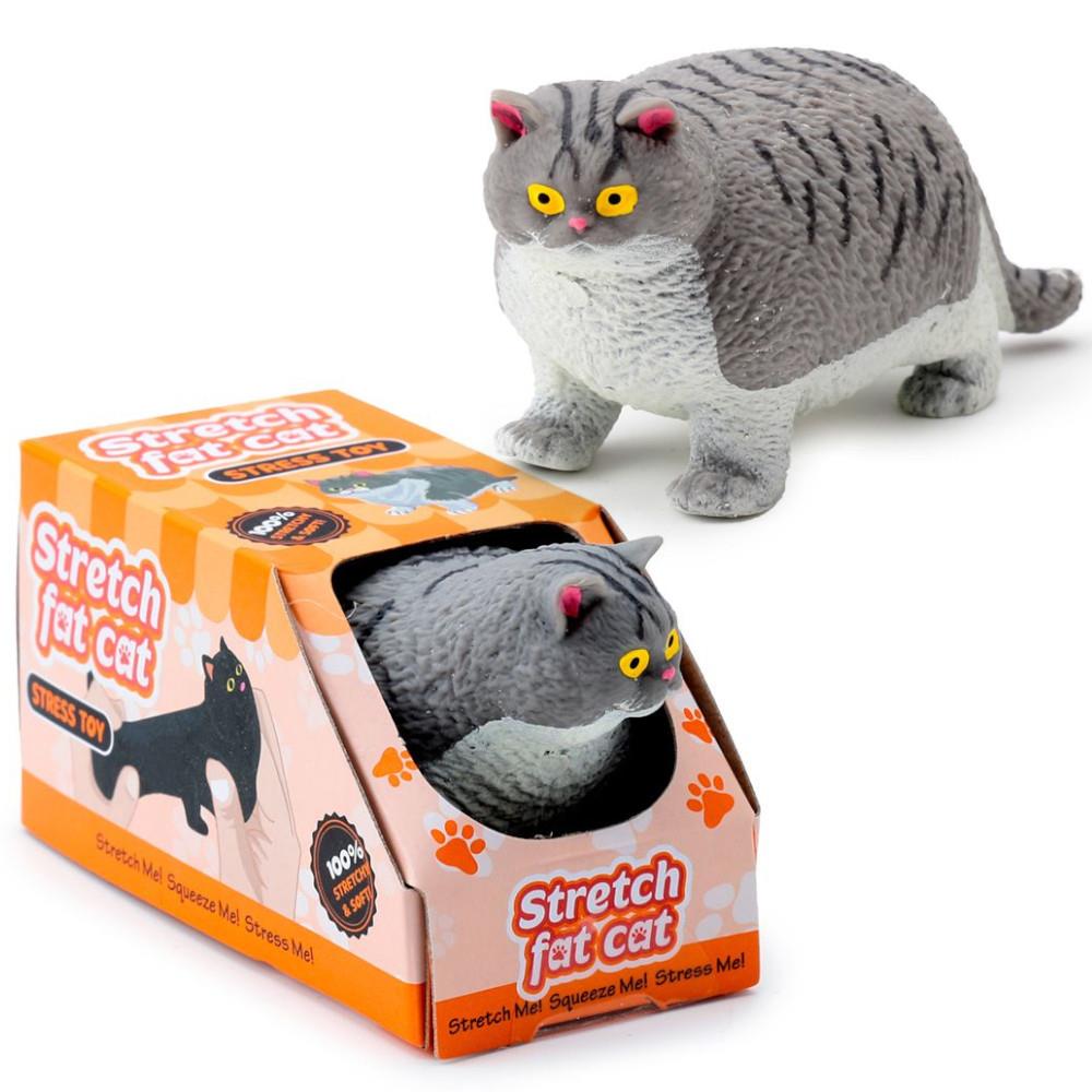 Puckator Stretch Fat Cat Stress Toy, Assorted – Midoco Art