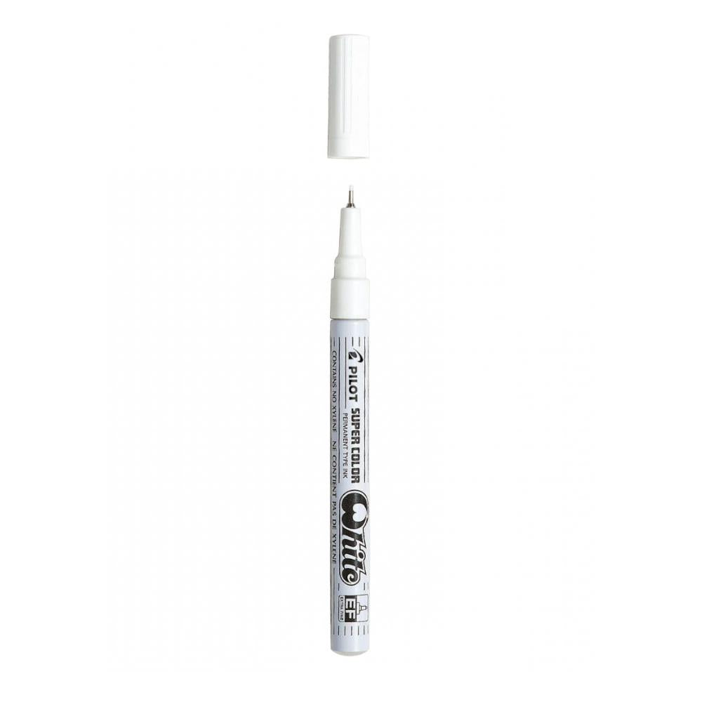 Pilot Super Color Marker Extra Fine White – Midoco Art Office