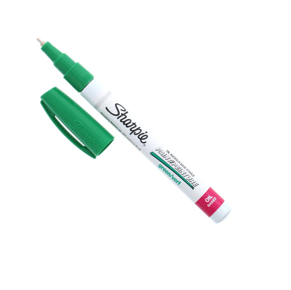 Sharpie Oil Paint Marker X-Fine Green – Midoco Art Office Supplies