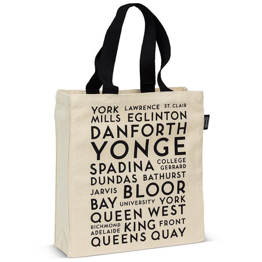 Midoco.ca Abbott Toronto Streets Tote Bag Midoco Art & Office Supplies
