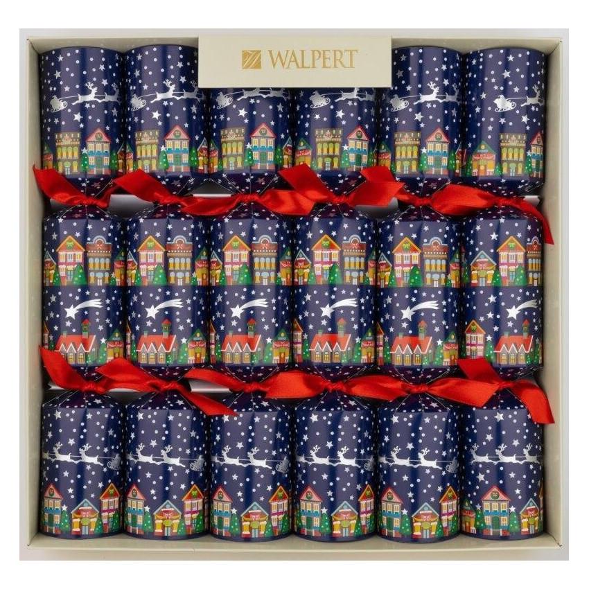 Walpert Holiday Crackers 6pk Christmas Village – Midoco Art