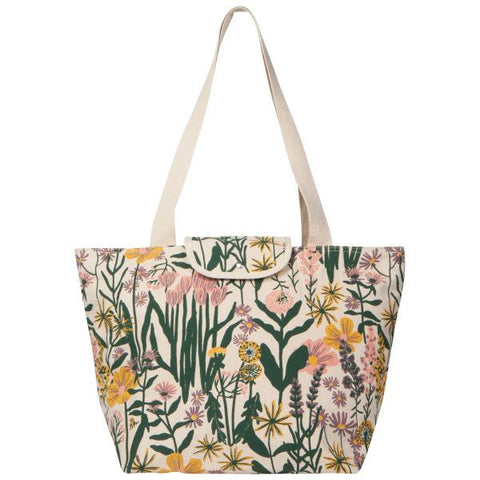 Now Designs Fold-Up Fresh Tote - Bees & Blossoms