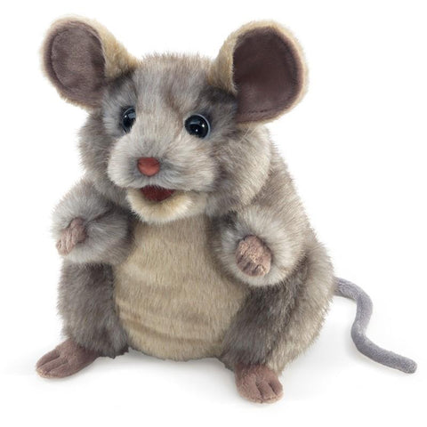 Folkmanis Hand Puppet -  Grey Mouse