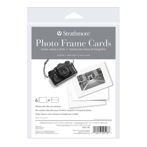 Strathmore Creative Cards 6pk 5x6.875" - Photo Frame