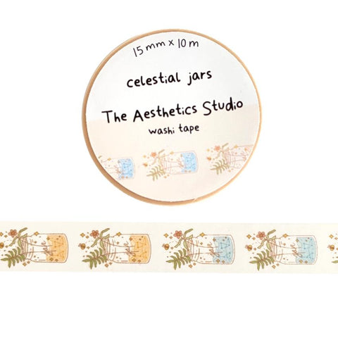 The Aesthetics Studio Washi Tape - Celestial Jars