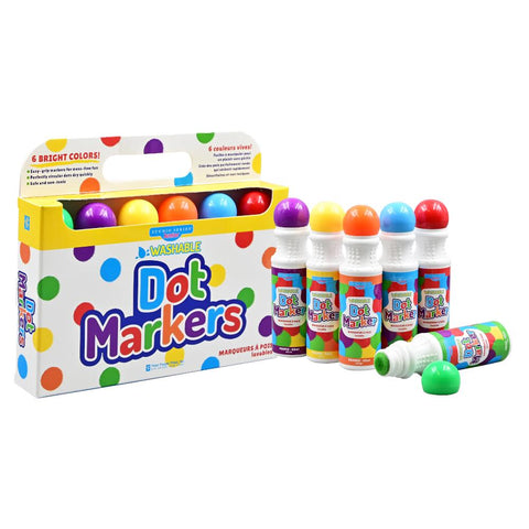 Peter Pauper Press Studio Series Jr Washable Dot Markers 6pk