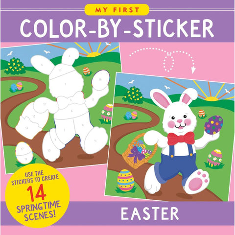 Peter Pauper Press My First Color-by-Sticker Book - Easter