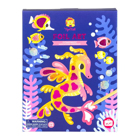 Tiger Tribe Foil Art Kit - Ocean Magic