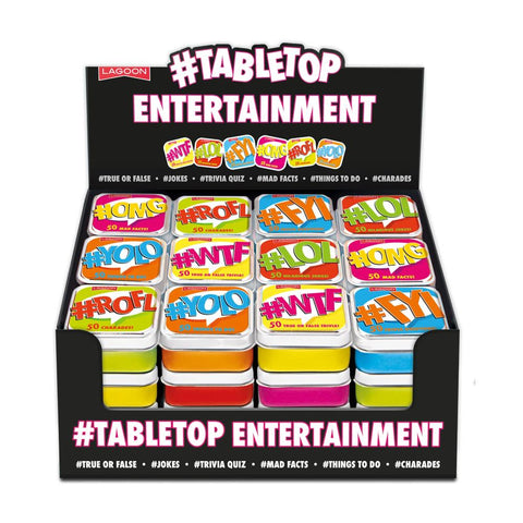 Lagoon Games #Tabletop Entertainment Tins, Assorted