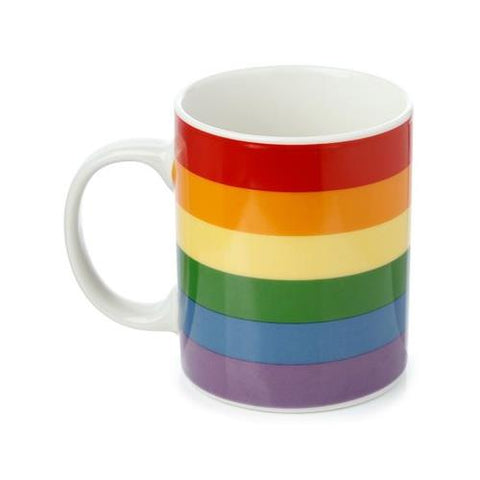 Puckator Rainbow Porcelain Mug