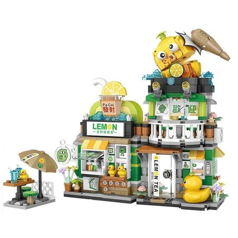 LOZ Mini Block Kit - Lemon Tea Shop – Midoco Art & Office Supplies