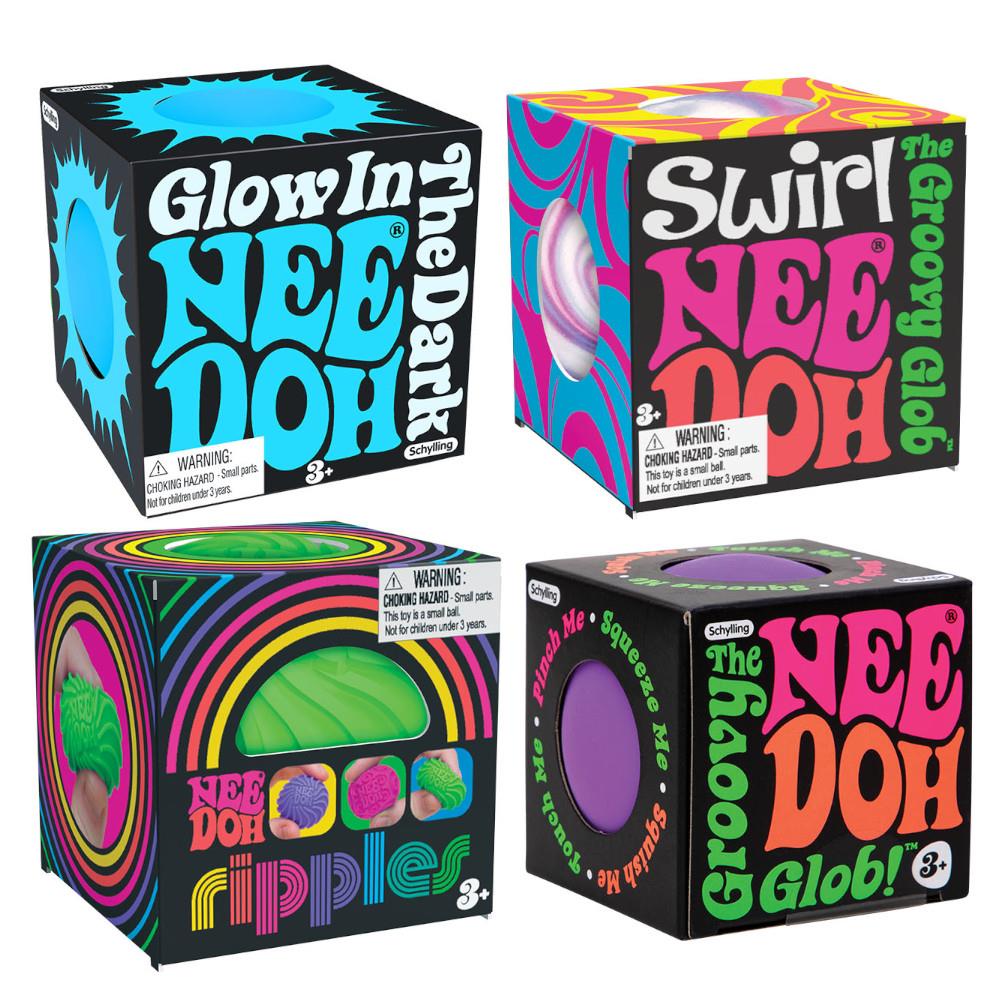 Schylling NeeDoh Teenie Singles, Assorted – Midoco Art & Office