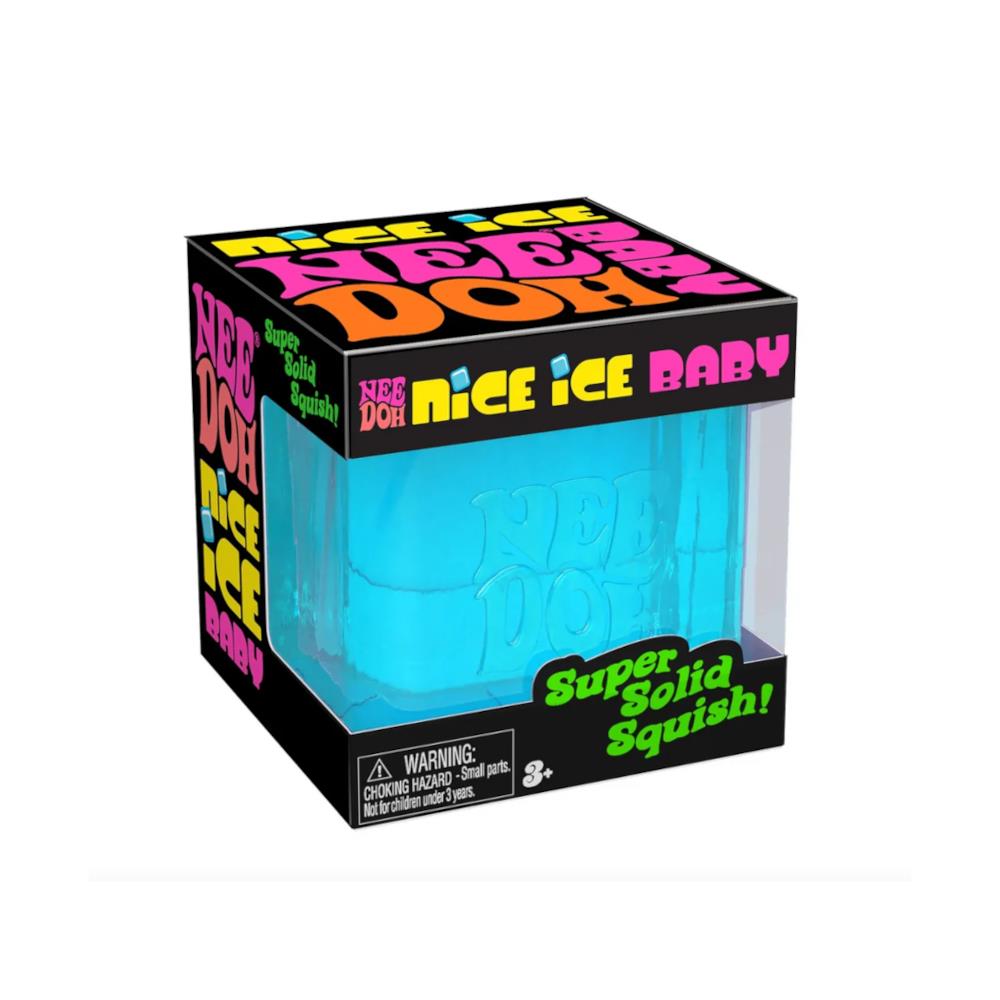 Schylling NeeDoh Nice Ice Baby Cube, Assorted Colours – Midoco Art