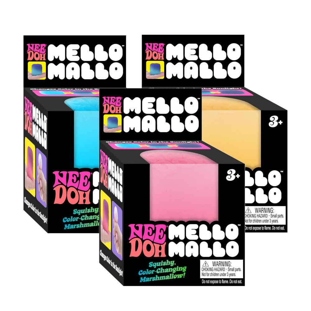 Schylling NeeDoh Mello Mallo, Assorted Colours – Midoco Art