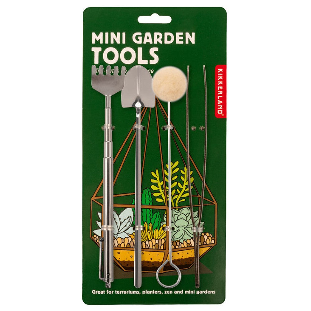 Kikkerland Mini Garden Tools 4pc Set – Midoco Art & Office Supplies