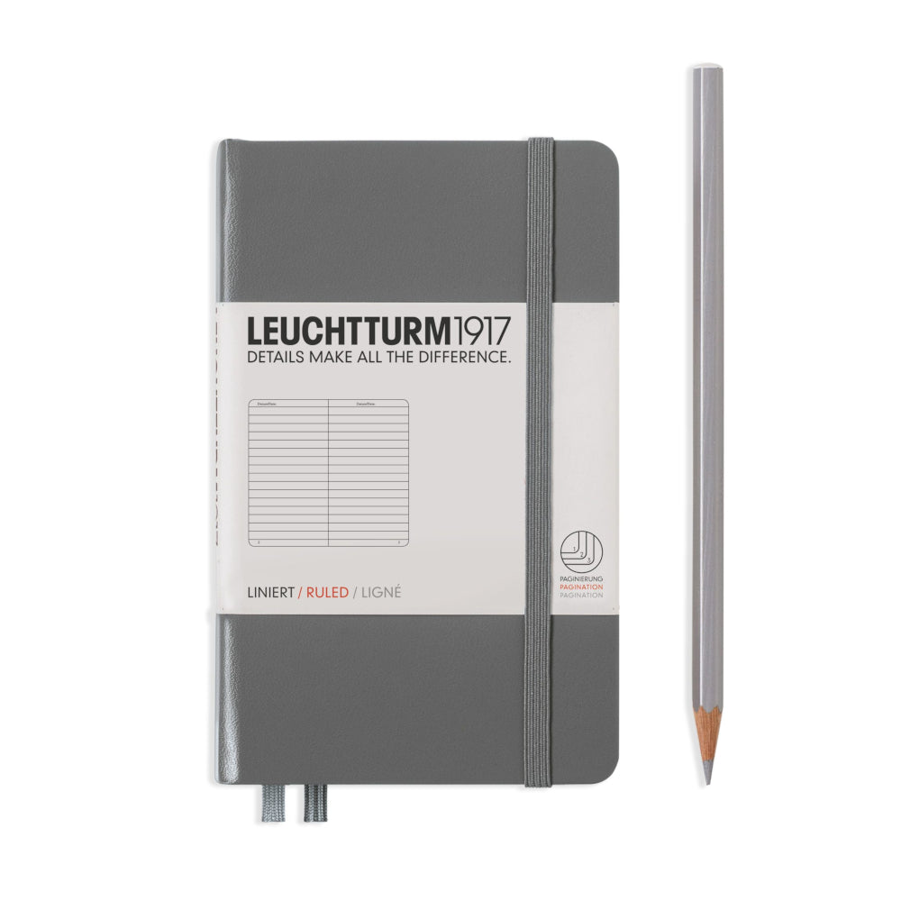 Leuchtturm1917 A6 Pocket Notebooks - Ruled – Midoco Art & Office