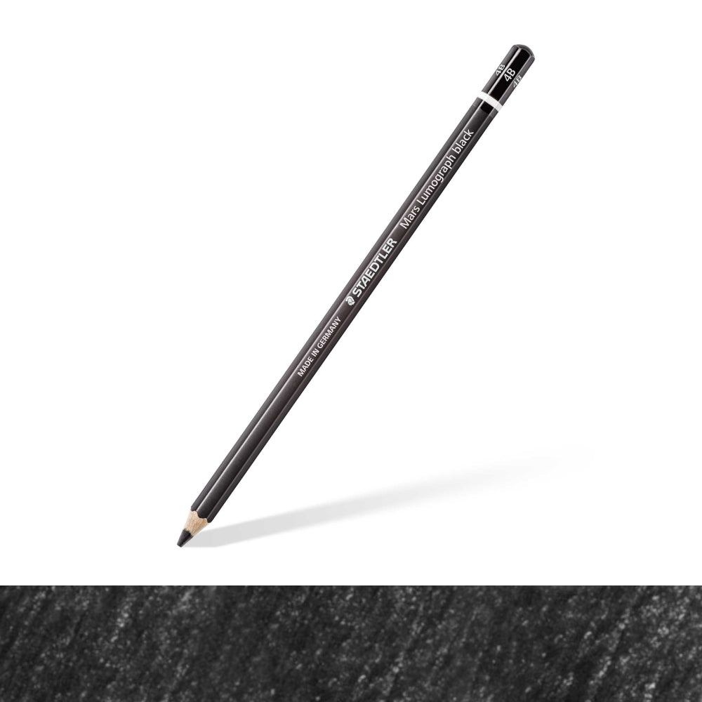 Staedtler Mars Lumograph Black Drawing Pencil - 2B