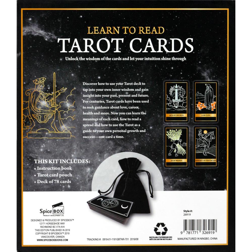 Spice Box Tarot Cards Kit – Midoco Art & Office Supplies