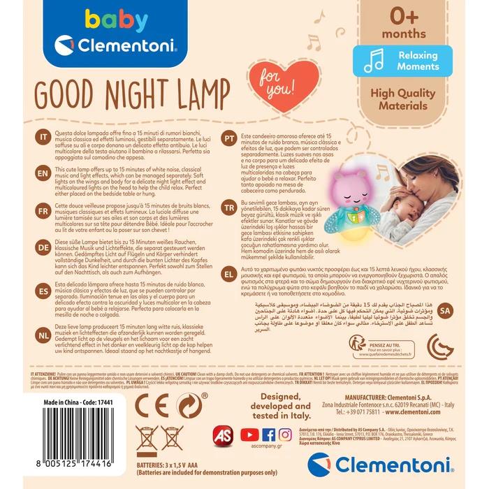 Clementoni Good Night Lamp Clear