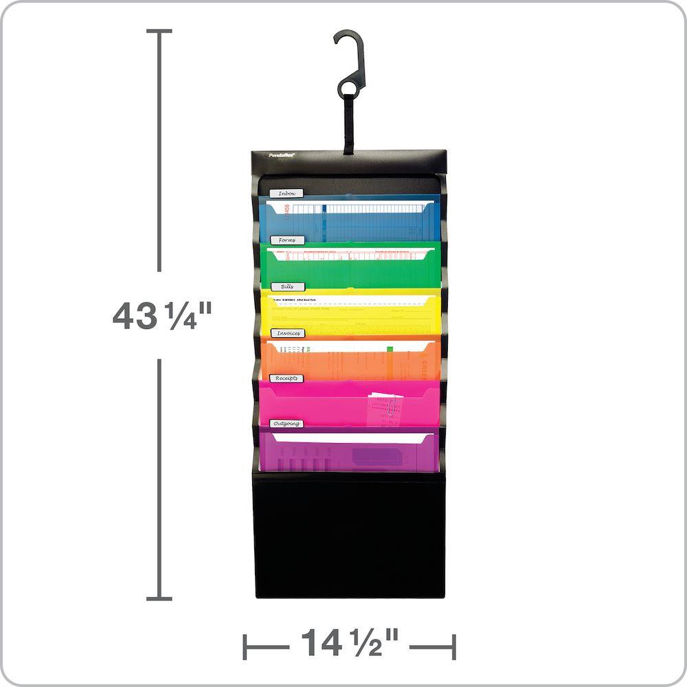 DINGHUO Acrylic Hanging File Organizer Box, File Nigeria - View #10