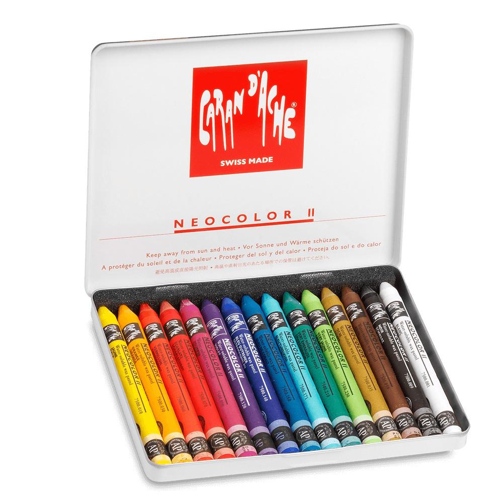 Midoco.ca: Caran d'Ache Neocolor II Watersoluble 15 Set – Midoco