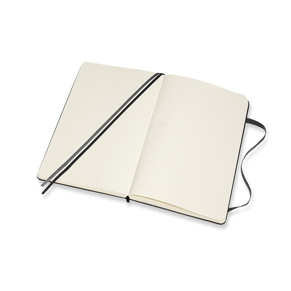 Midoco.ca: Moleskine Large Blank Expanded 400pg Journal - Black