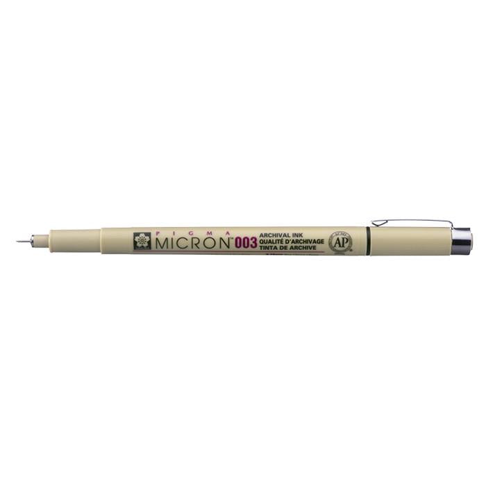 Sakura Pigma 003 Micron Pen Black – Midoco Art - Main Image