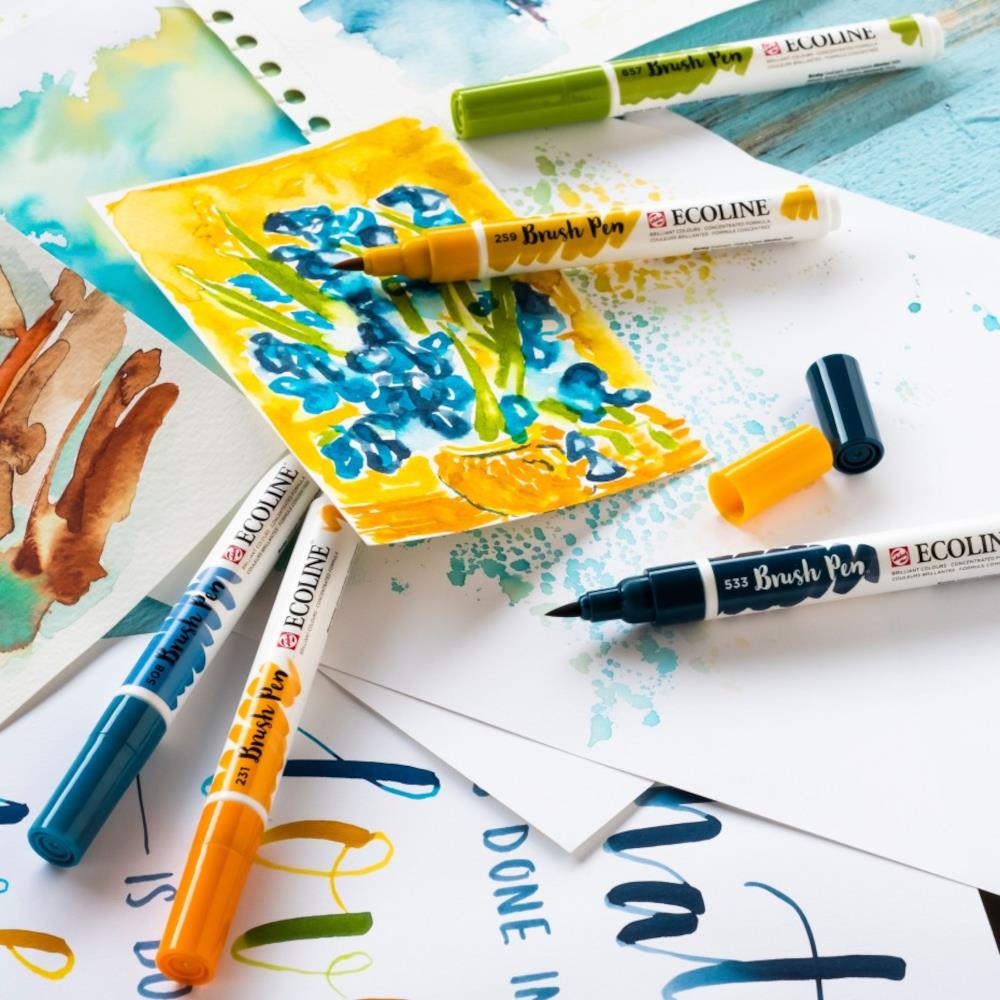 BRUSH PENS ECOLINE - Set Van Gogh Museum