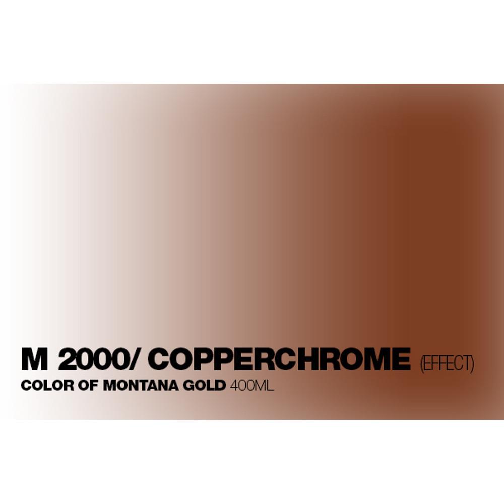 Montana GOLD Acrylic Professional Spray Paint 400 ml - Copperchrome