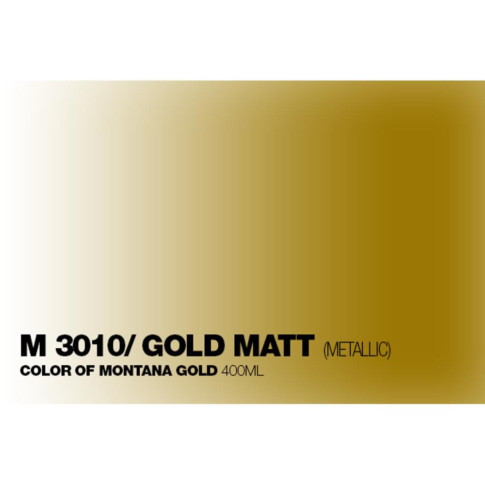 Midoco.ca: Montana GOLD 400mL Spray Paint - Metallic Gold Matte