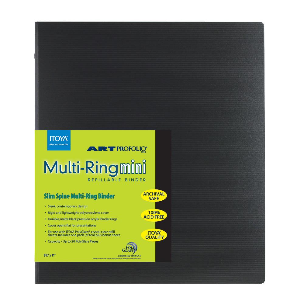  Itoya Art Profolio Multi-Ring Book 8.5x11 – Midoco Art &  Office Supplies