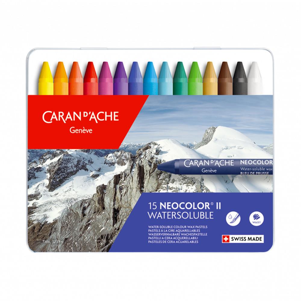 Midoco.ca: Caran d'Ache Neocolor II Watersoluble 15 Set – Midoco
