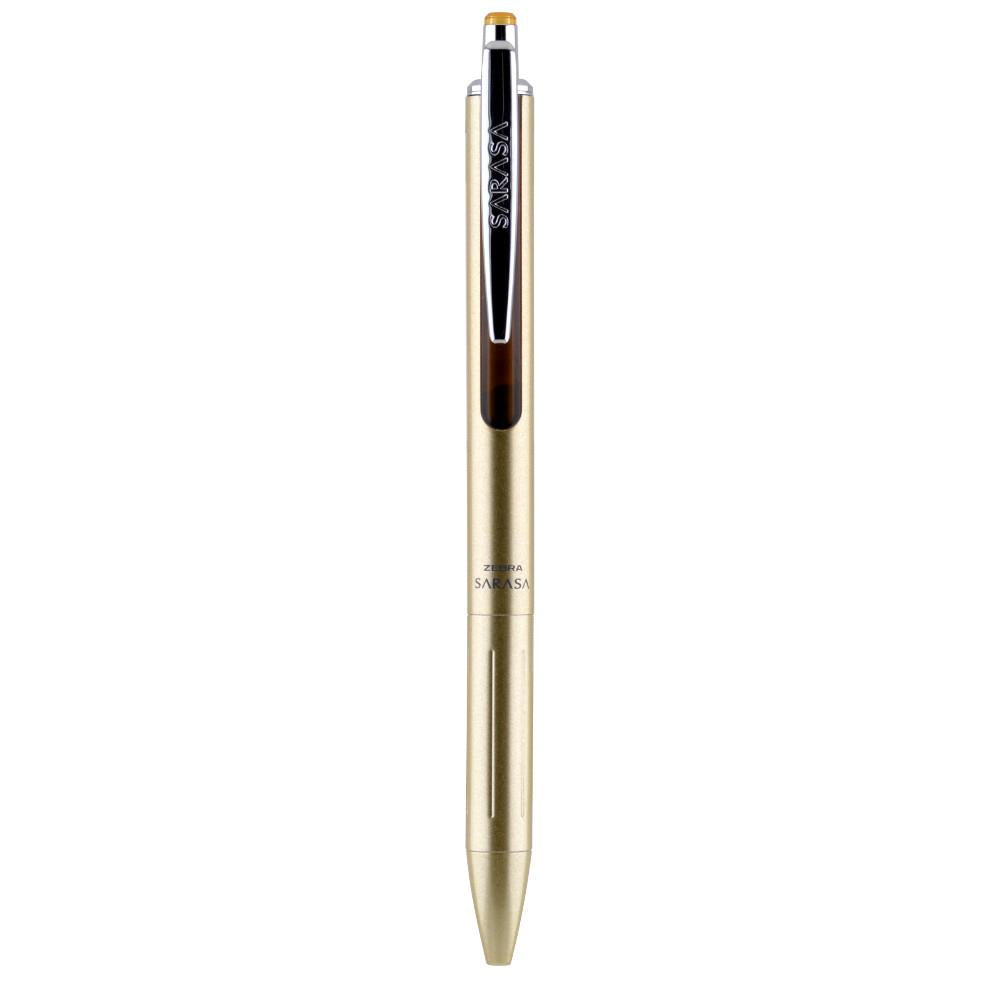 Sarasa Grand Retractable Gel Pen by Zebra Gold Barrel – Midoco Art