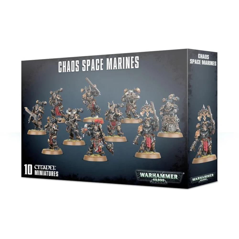 Warhammer 40K Miniature Kit - Chaos Space Marines – Midoco Art