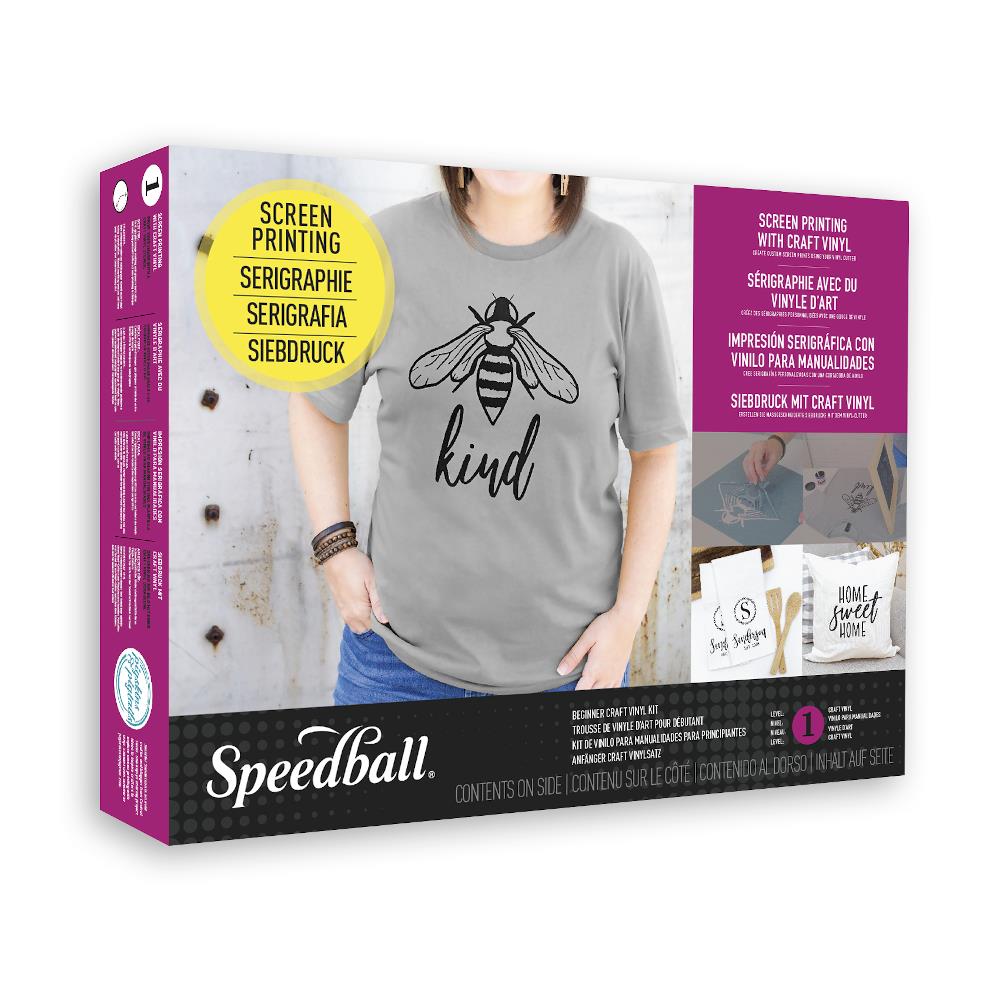 NEW: Speedball Screen Printing with Craft Vinyl Kit 